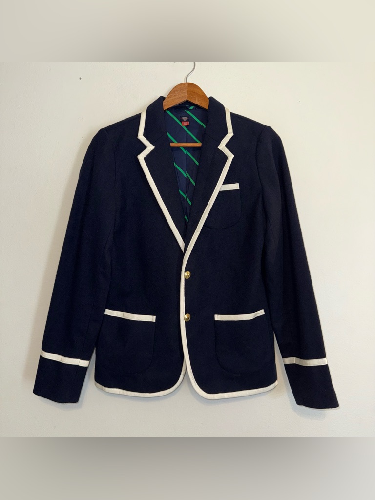 Rowing Blazers Target Youth Size 14 (Xl) Navy Gold Buttons